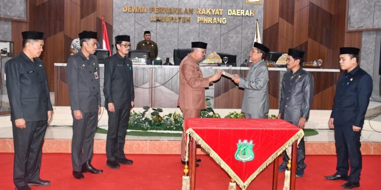 DPRD dan Pemkab Pinrang Sepakati Rencana Pembangunan Daerah Lima Tahun Kedepan
