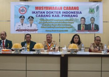 Bupati Pinrang Dorong Transformasi Pelayanan Kesehatan yang Humanis dan Inklusif melalui Muscab Ikatan Dokter Indonesia (IDI) Kabupaten Pinrang