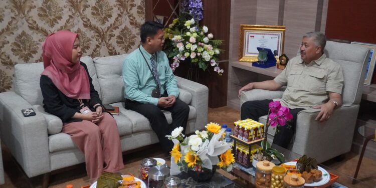 Bupati Pinrang Terima Audiensi BSI dan GMKI, Bahas pembangunan dan Peran Generasi Muda