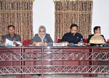 Hasil Kerja Tiga Pansus DPRD Pinrang disampaikan dalam Rapat Paripurna Internal
