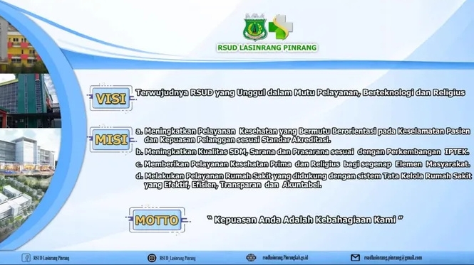 RSUD Lasinrang: Kepuasan Anda Adalah Kebahagiaan Kami
