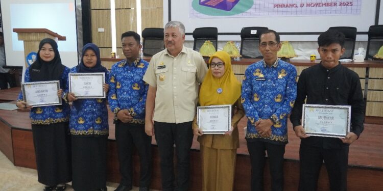 Pinrang Apresiasi Operator Dapodik, Bupati Irwan Tekankan Komitmen Pendidikan Berkualitas
