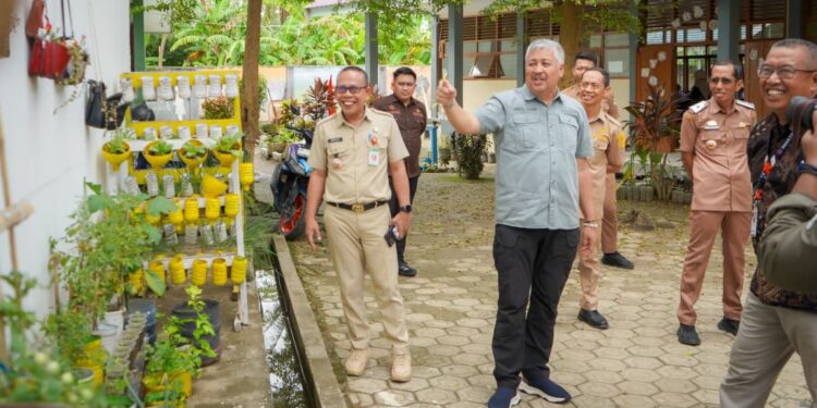 Bupati Pinrang Meninjau Sejumlah Fasilitas Umum di Wilayah perkotaan