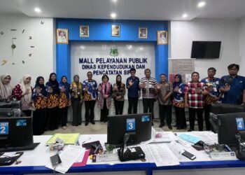 Disdukcapil Pinrang Terima Kunjungan Tim Penilai Nasional Dari Kemempan RB RI