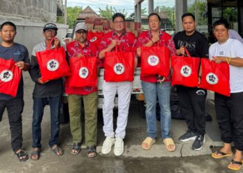 PSMTI Kabupaten Pinrang Salurkan Bantuan untuk Korban Puting Beliung di Jampue