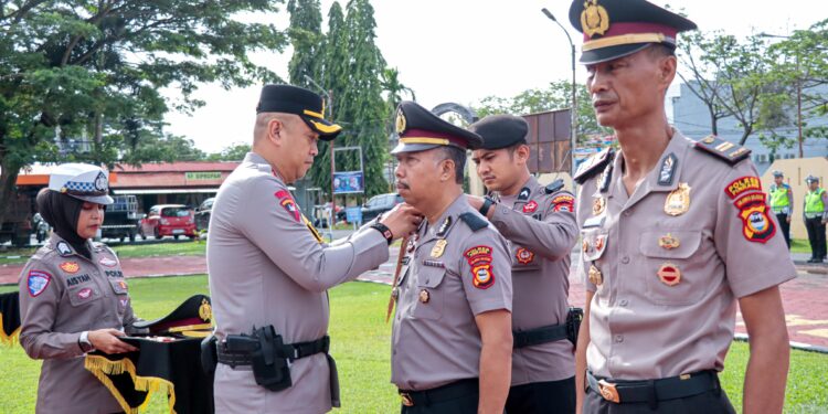 Polres Pinrang Gelar Korps Raport Kenaikan Pangkat Personel Periode Januari 2026