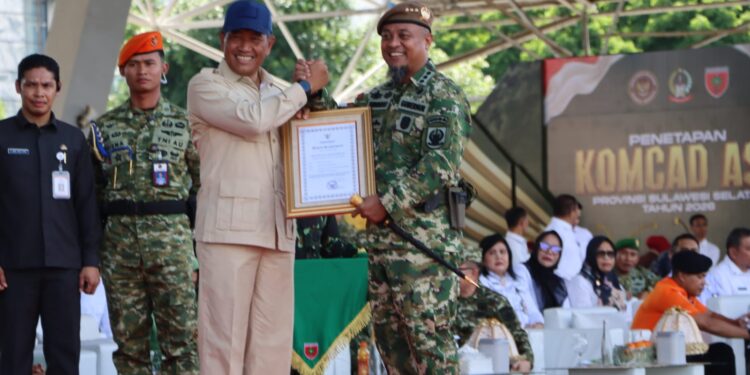 Wabup Pinrang Sudirman Bungi Dukung program Komcad untuk Bentuk Karakter ASN