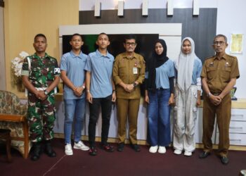 Dilepas Sekda 4 Calon Paskibraka Pinrang Berangkat Ikuti Seleksi Tingkat Provinsi