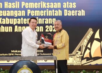Komitmen Transparan Berbuah Manis Pinrang Pertahankan Opini WTP BPK 2025
