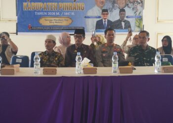 130 Jamaah Haji Kloter 16 Pinrang Disambut Pemkab di Mesjid Agung Al-Munawwir