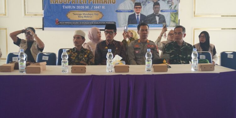130 Jamaah Haji Kloter 16 Pinrang Disambut Pemkab di Mesjid Agung Al-Munawwir