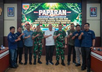 Bersama TNI, Pinrang Siap Gelar TMMD Ke129 Usung Tema Satukan Langkah Membangun N egeri dari Desa