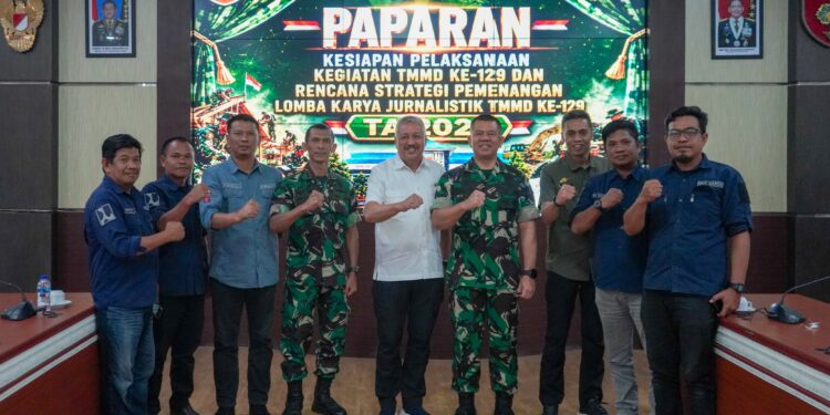 Bersama TNI, Pinrang Siap Gelar TMMD Ke129 Usung Tema Satukan Langkah Membangun N egeri dari Desa
