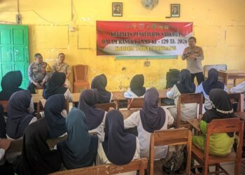 Antisipasi Bahaya Narkotika, Satgas TMMD Kodim 1404/Pinrang Gelar Penyuluhan di Kecamatan Cempa