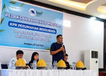 PT.Cahaya Ilahi Barokah Kolaborasi Dengan Bank Syariah Nasional Gelar Akad Massal