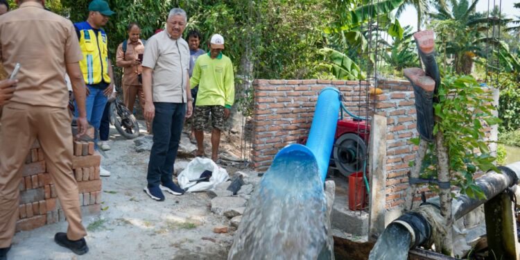 Atasi Kekeringan Pemkab Pinrang Optimalkan Irigasi Perpompaan Untuk Jaga Produktivitas Pertanian