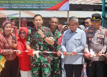 Kasdam XIV/Hasanuddin Tutup TMMD ke-129 di Cempa Bupati Pinran Hasilnya langsung Dirasa Masyarakat