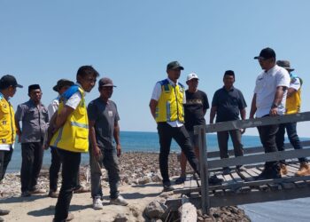 Pemkab Pinrang Monitoring Muara Jampue 2 dan 3 Antisipasi Banjir Musim Hujan